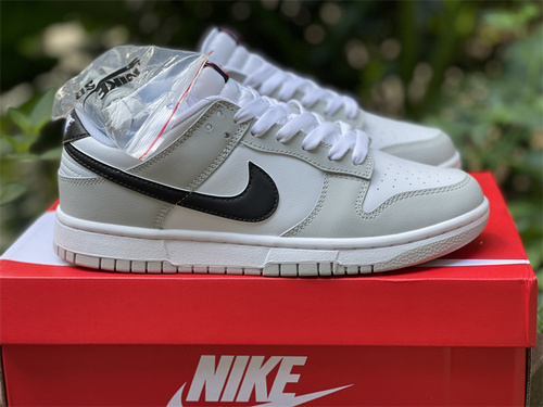 Original version_ SB Dunk Low white gray black hook_ the item number DR9654 001. full code shipment 36 --- 46-2bf89e0b